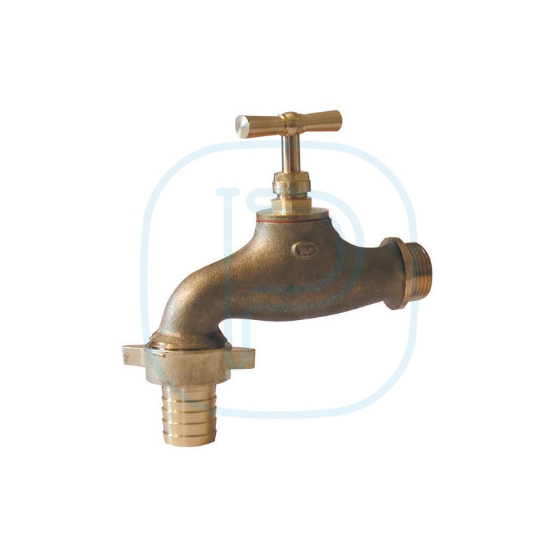 314 ROBINET D'ARROSAGE LAITON BROSSE 1/2"X3/4